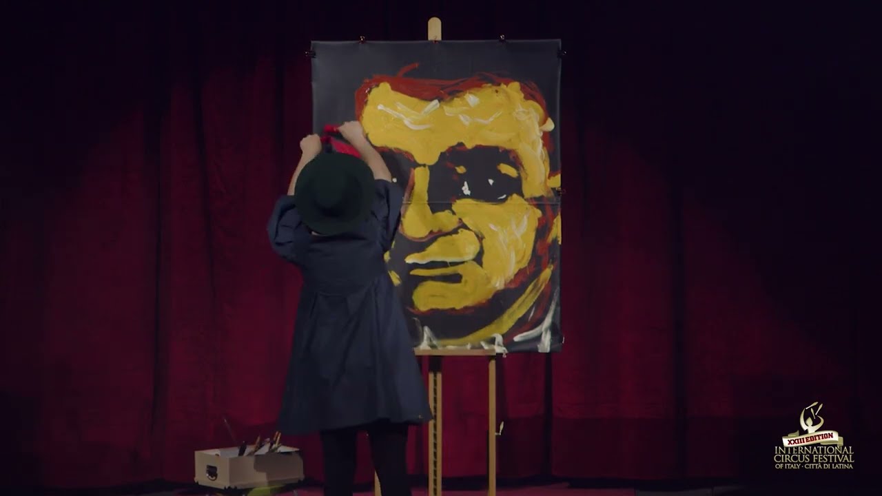 ARMEN & BELLA (ARMENIA, CLOWN & FAST PAINTER) - 23rd Int. Circus Festival of Italy (2022)