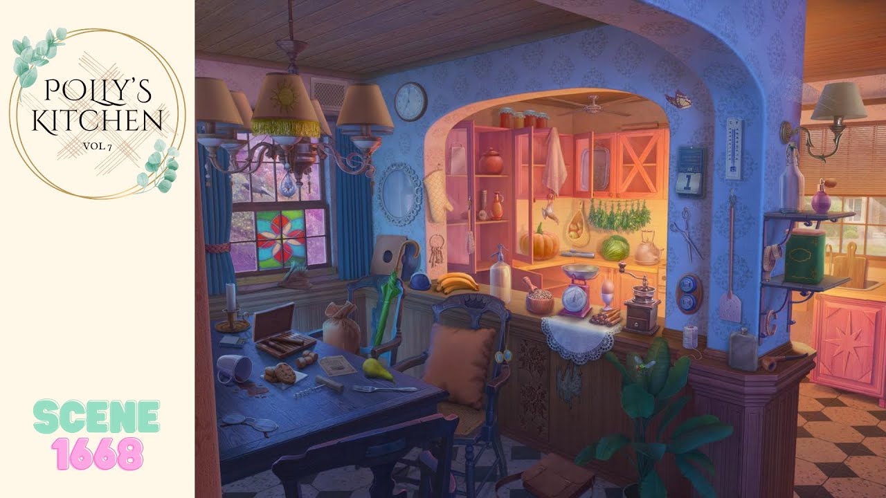 June's Journey Scene 1668 | Vol 7 Ch 39 | Polly's Kitchen | Mastered Scene | 4K ULTRA HD