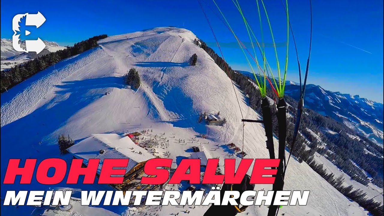 Gleitschirmfliegen im Winter an der Hohen Salve - S03E11