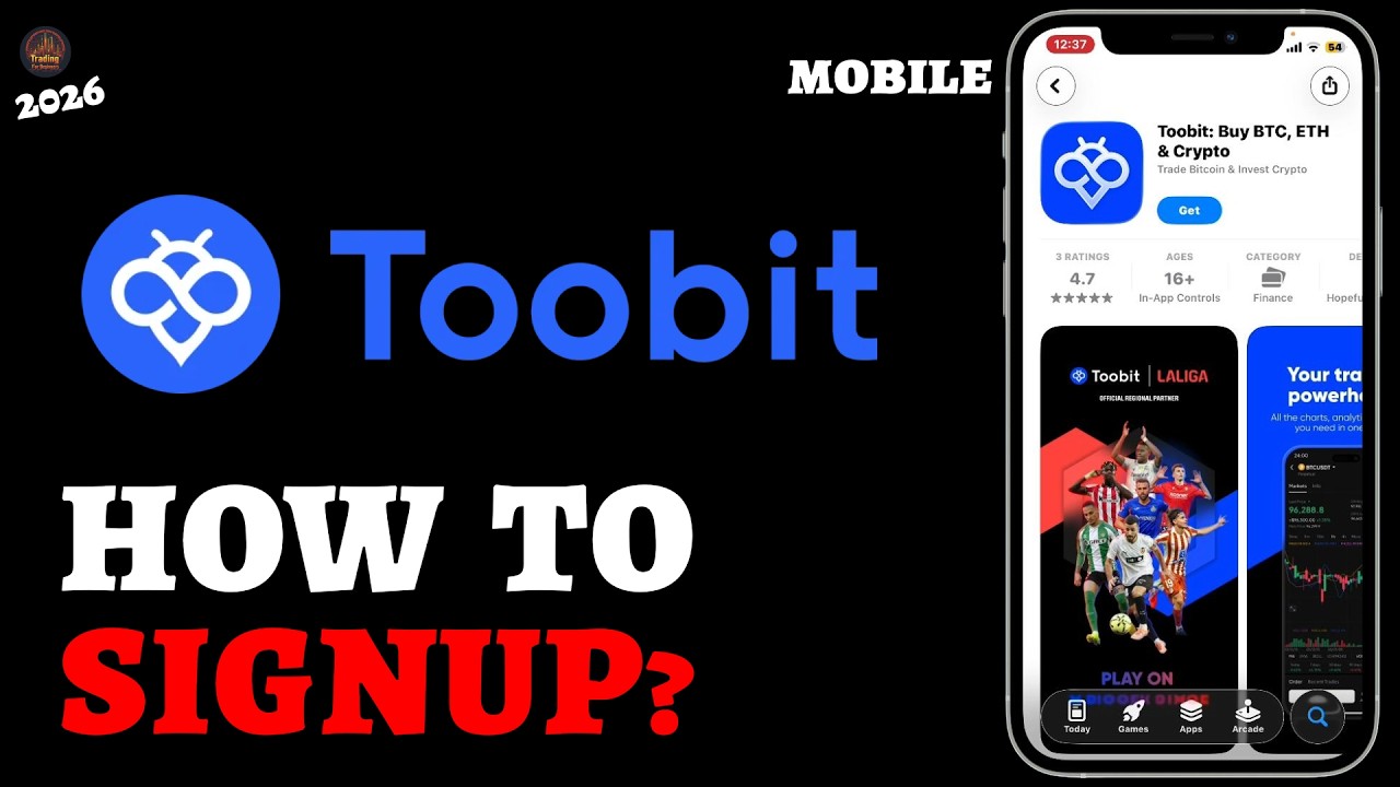 Руководство по регистрации в Toobit: Создание учетной записи на Android и iOS (2026)