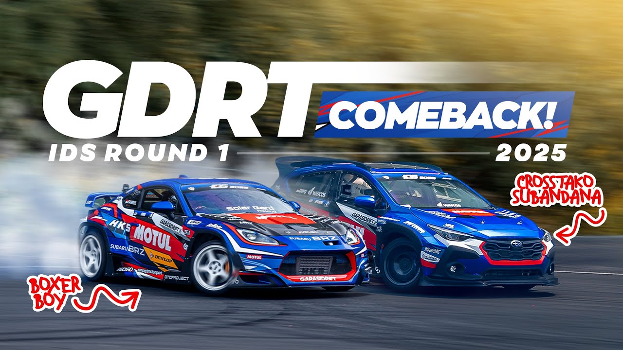 Farrel Podium tapi Dipo Crash Lagi‼️ | Indonesia Drift Series Rd. 1 2025