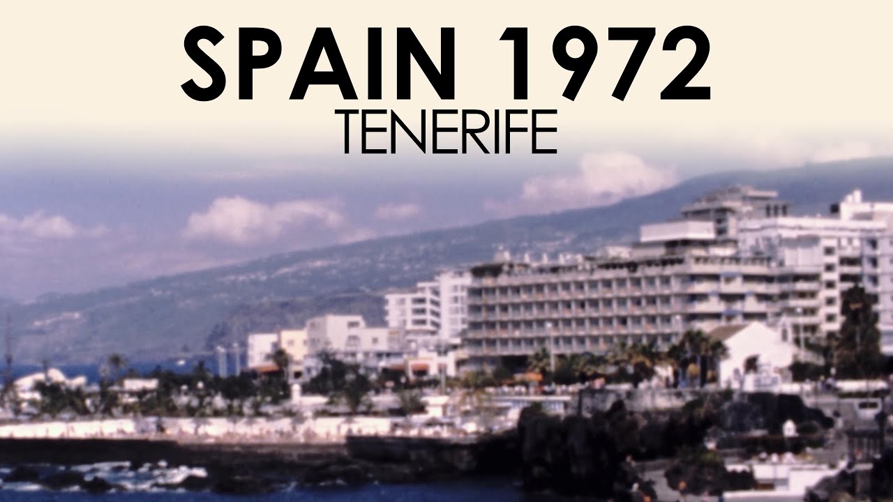 Archival footage of Tenerife in 1970s | Spain 8mm home movie film