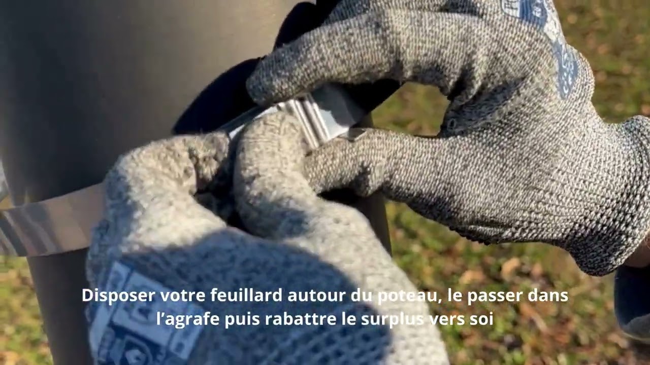 Comment mettre en œuvre un feuillard de cerclage