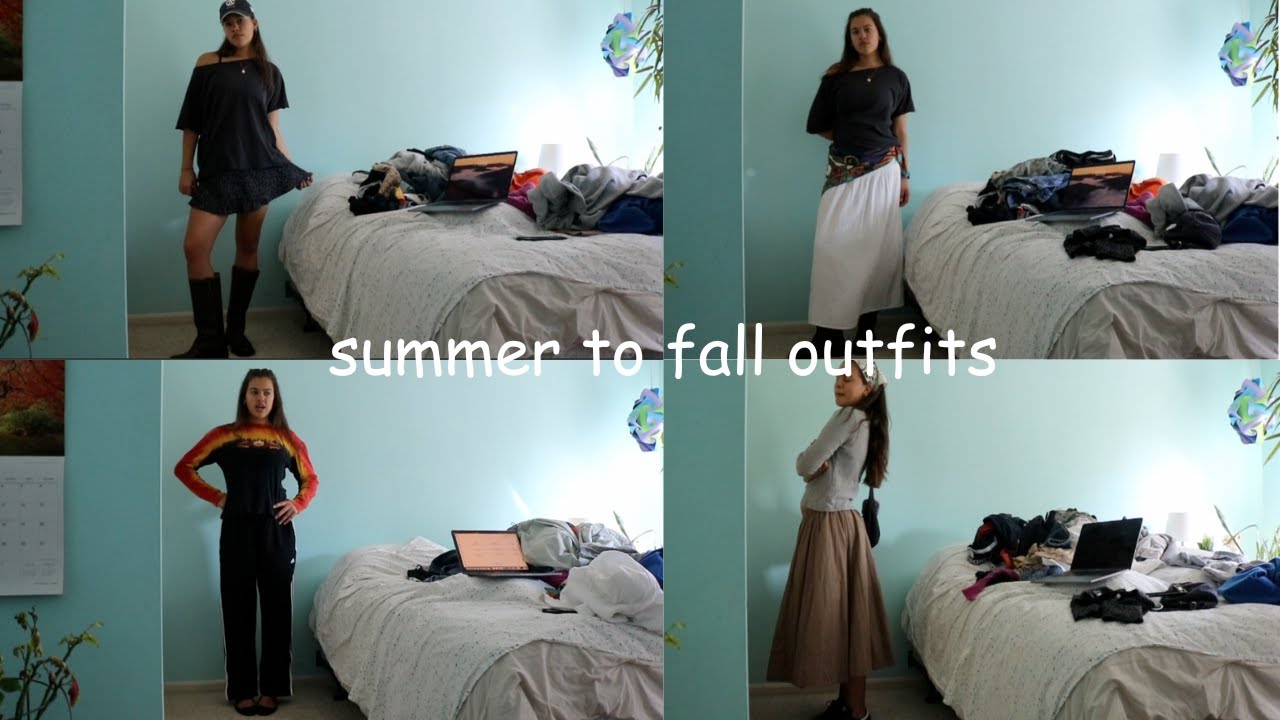 summer to fall outfits!!!!