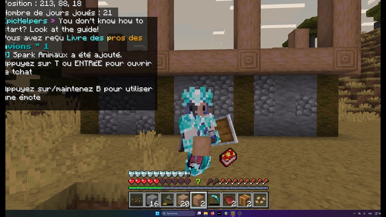 Minecraft la survie P5 + 4 MODS !