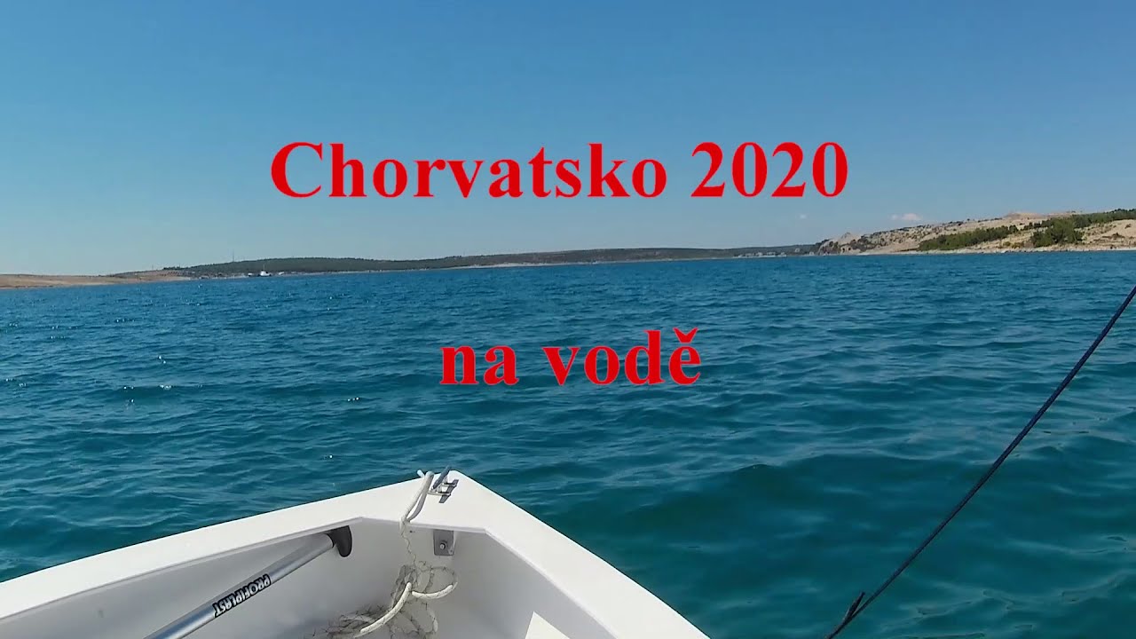 Chorvatsko 2020. Pag - Kustiči, na moři.