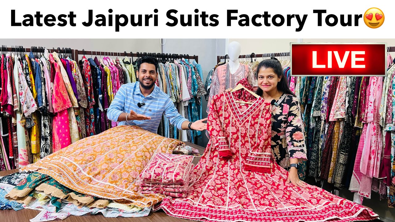 Jaipuri Kurti Factory Tour 2024 | Kurti Manufacturer in Jaipur | Vrinda Exports Jaipur