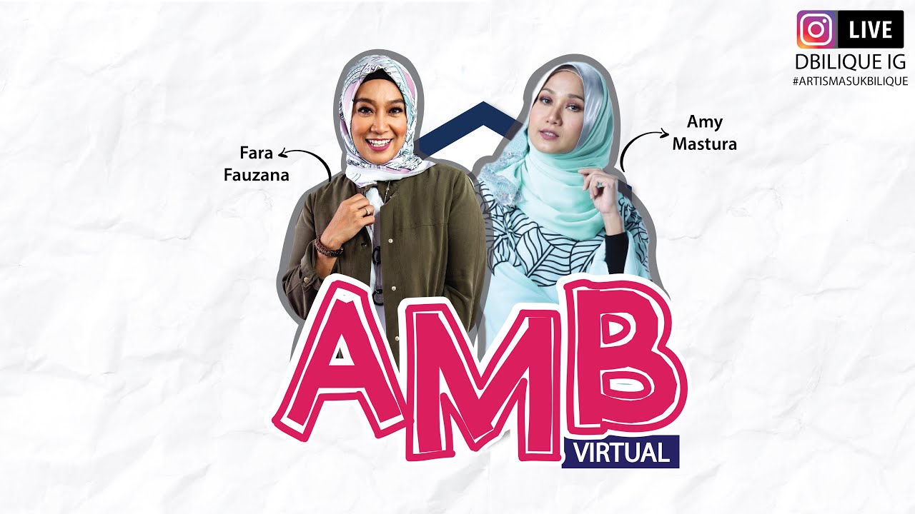 Janji kita happy! Amy Mastura lerrr! | #StayAtHome [#AMBVirtual]