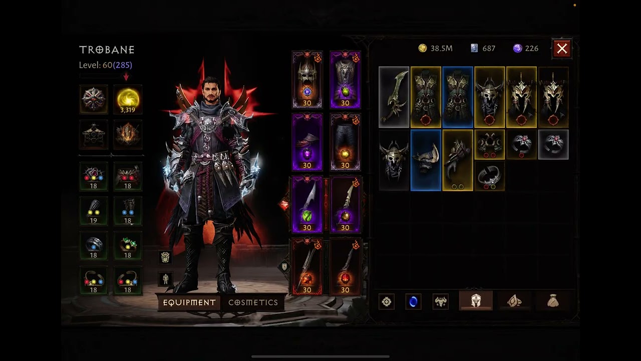 Diablo Immortal Tempest: OWF/Dungeon build!