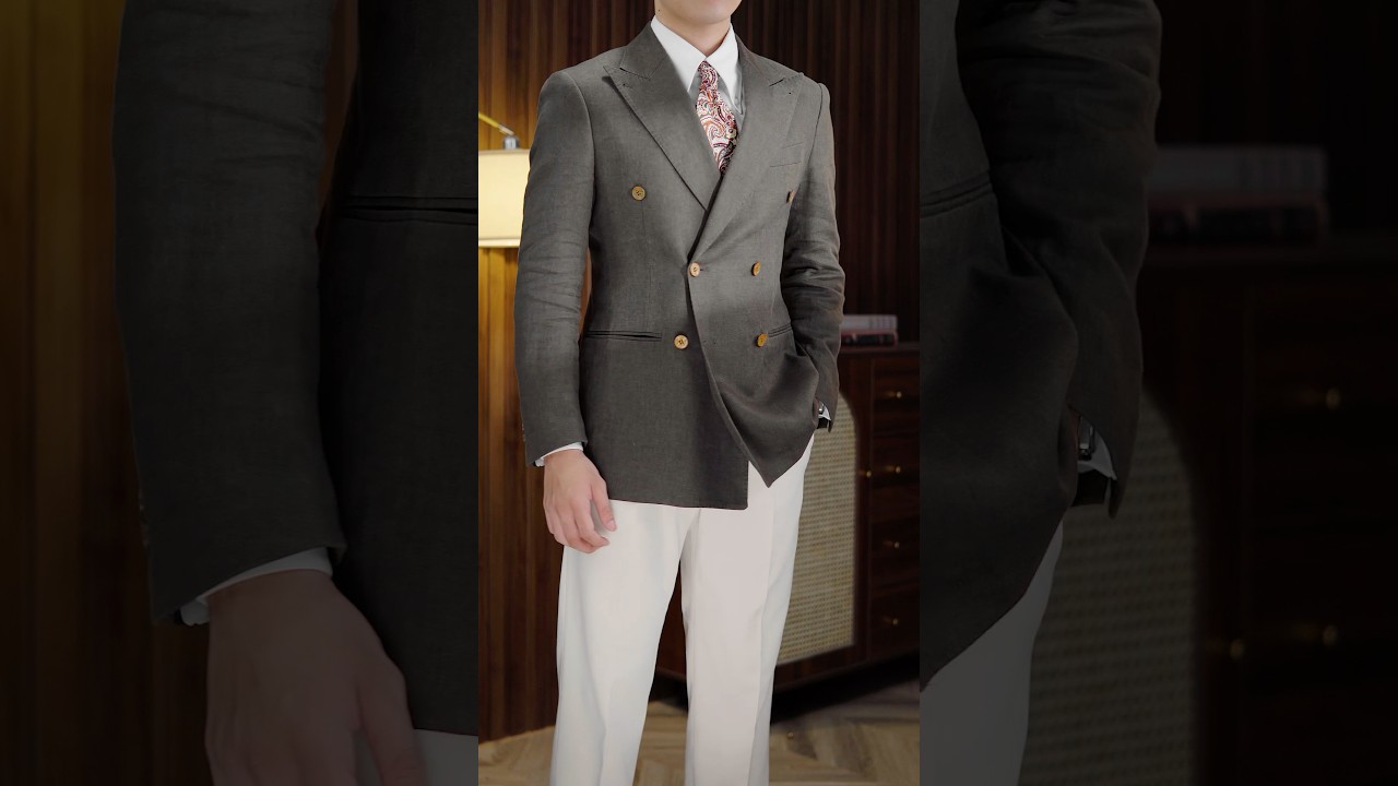 Havana Linen Suit #blazer #suit #harold #fashion