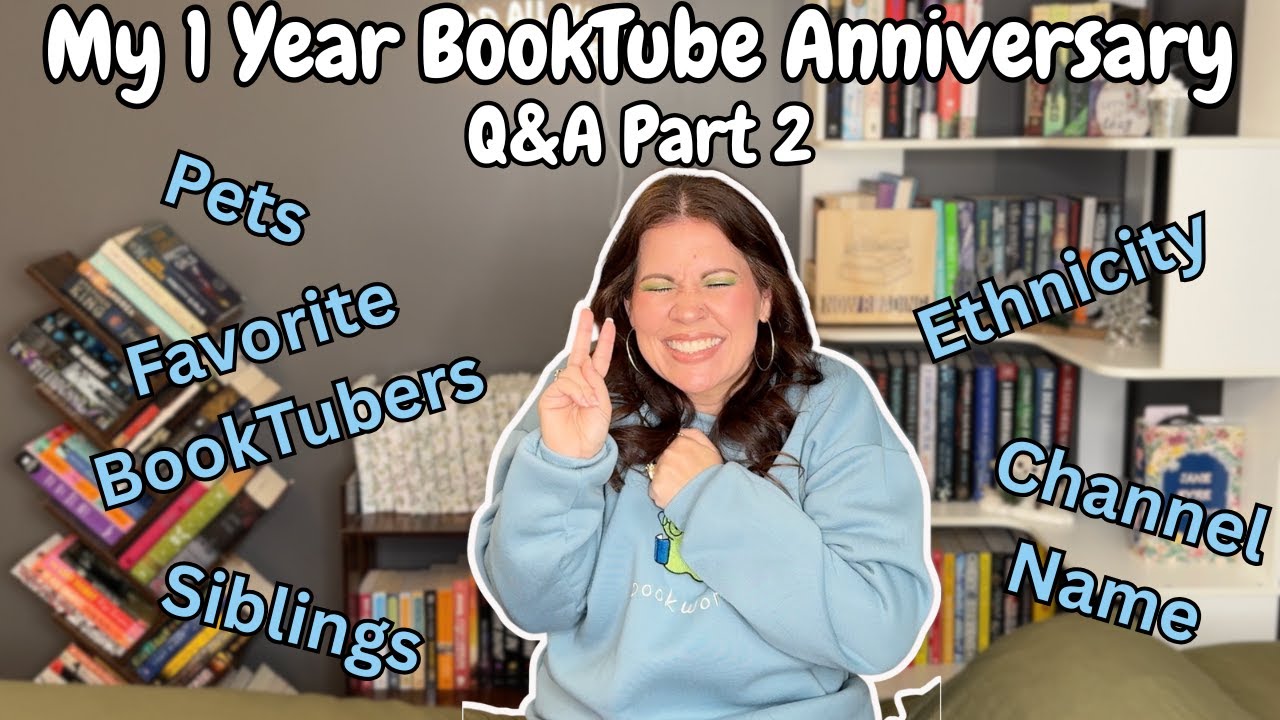1 год со дня основания BookTube: ответы на ваши вопросы 🎉 Часть 2 ✨ Ответы на ваши вопросы о книг...