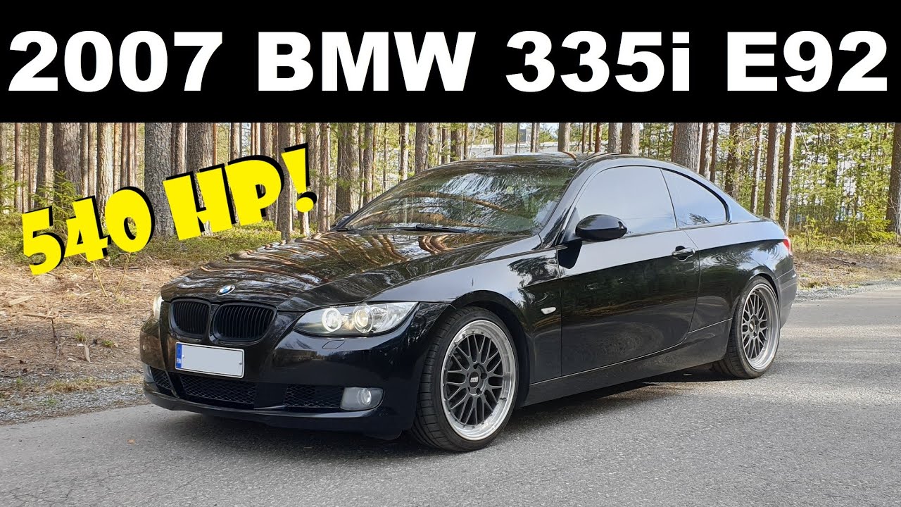 BMW 335i E92 koeajo - TuplaTurbon VOIMAA!