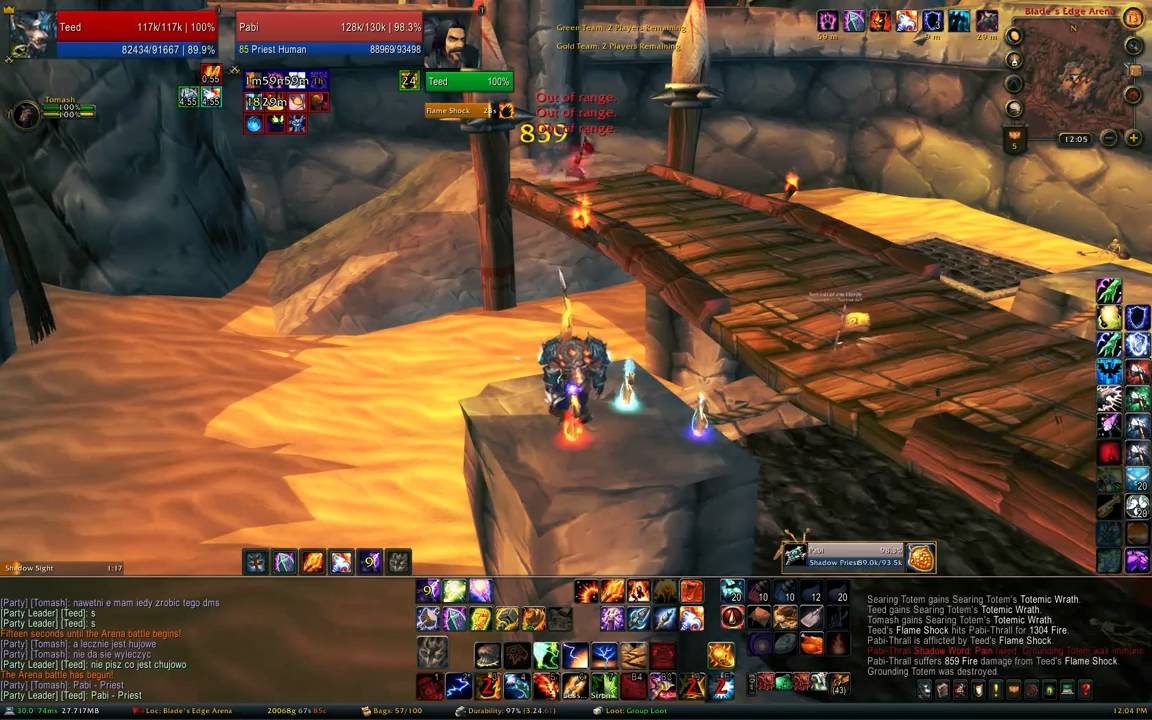 Teed V Shaman PvP HD