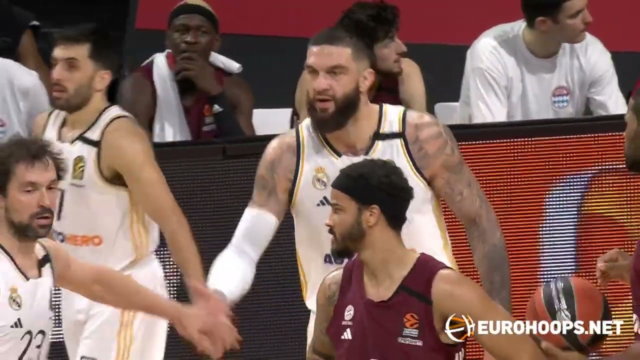Vincent Poirier (18 pts, 3 reb) 🎯 FC Bayern Munich - Real Madrid 71-92