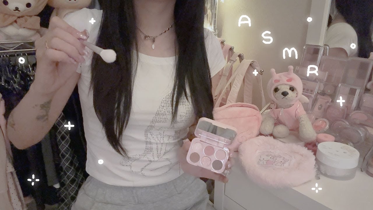 오늘은 내가 화장해줄게! 카메라에 메이크업 asmr ୨୧⋆｡˚ ⋆