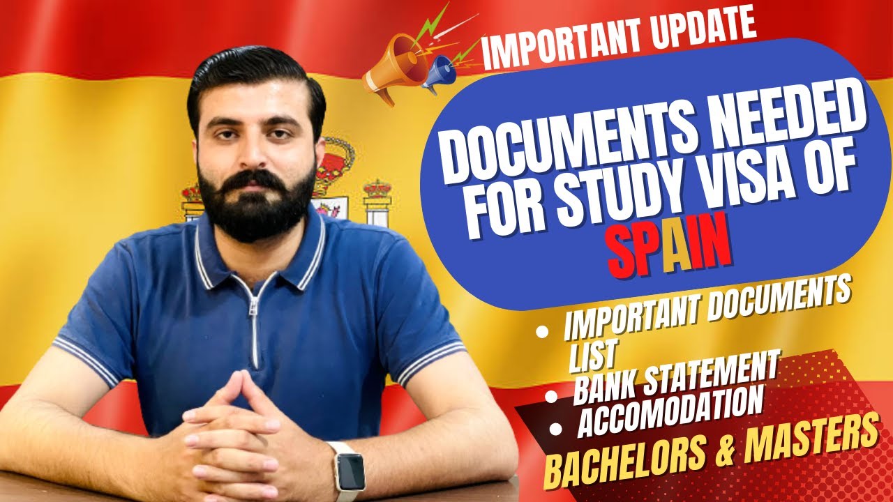 Guaranteed Student Visa for SPAIN | Apply yourself Easily | Important Docs List | Study in Europe