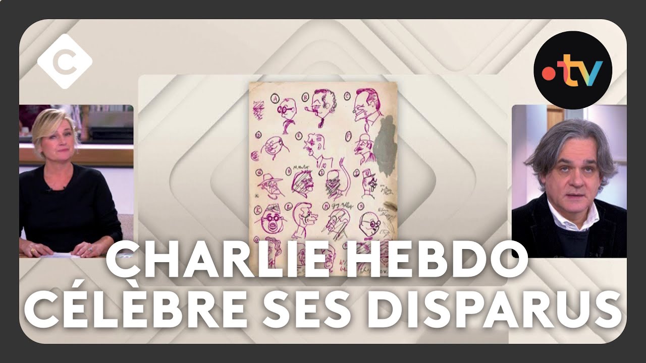 La vie de Riss 10 ans après l’attentat contre Charlie Hebdo - C à Vous