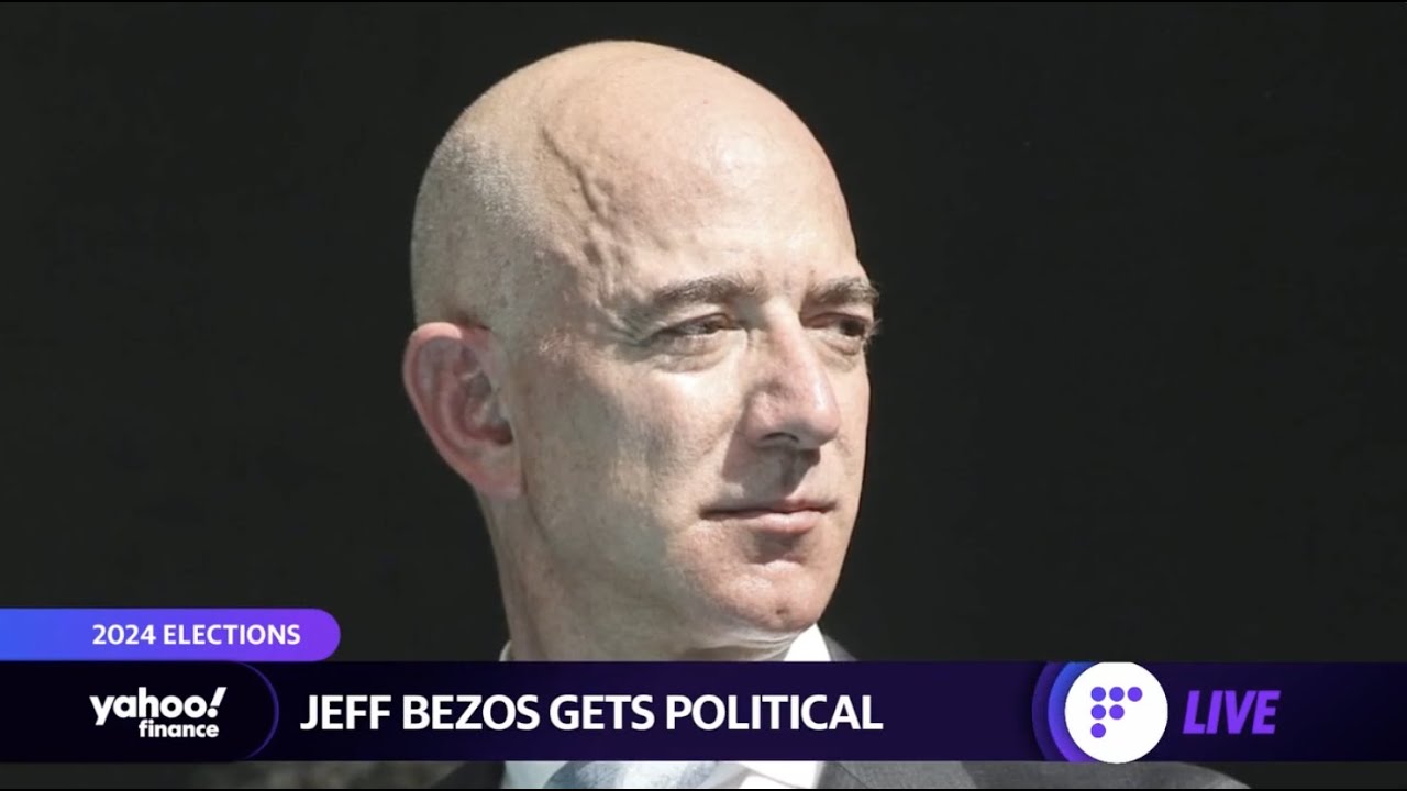Jeff Bezos tweets prompt speculation over potential political aspirations