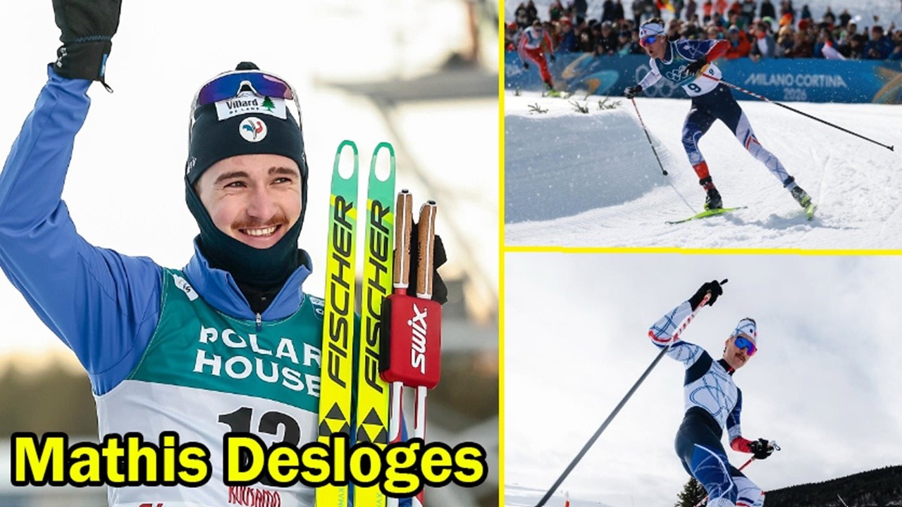 Mathis Desloges Wins Silver - men's 10km + 10km skiathlon - 2026 Winter Olympics