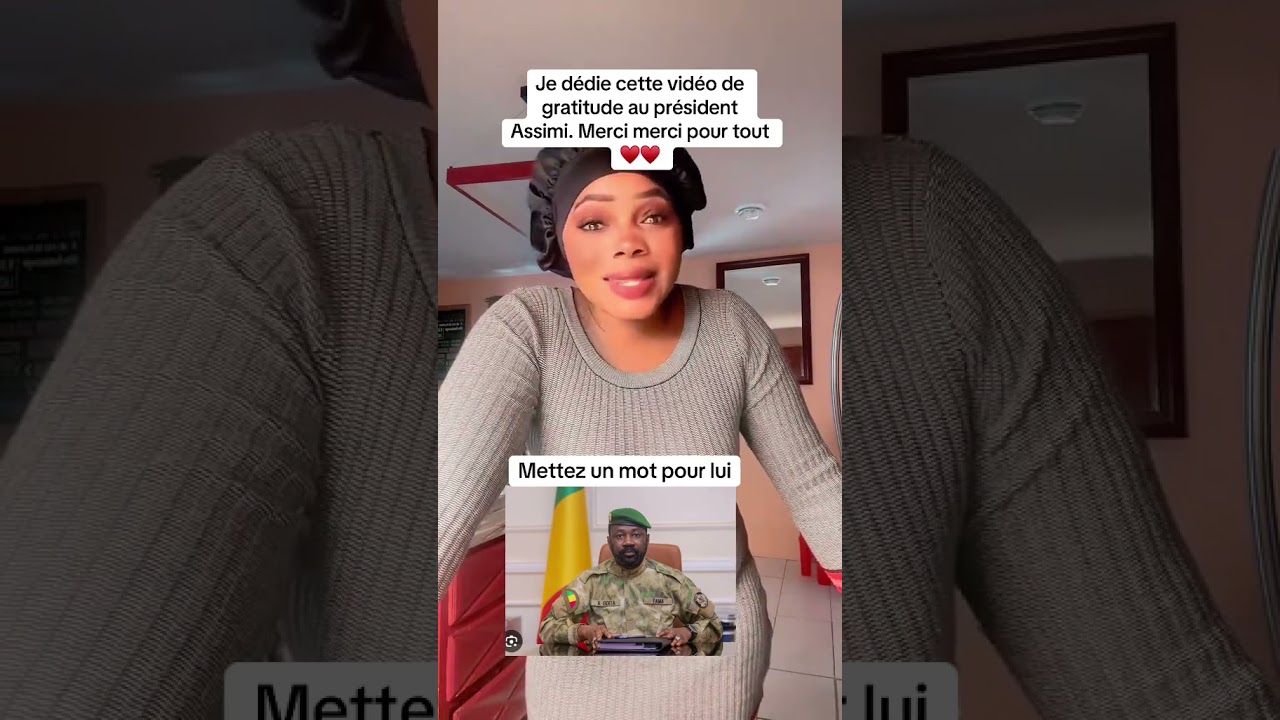 Merci Precious Amber Faith pour ta vidéo pour Boussole de la Liberté Africaine  Assimi Goita