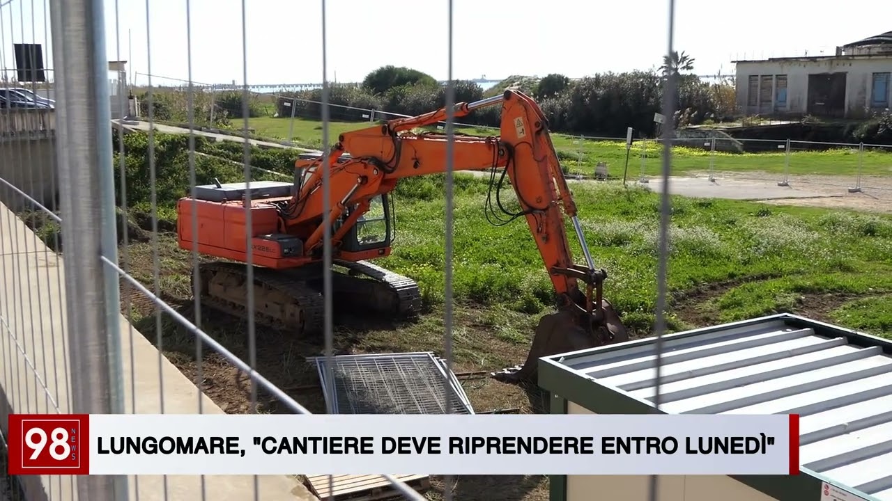 LUNGOMARE, CANTIERE DEVE RIPRENDERE ENTRO LUNEDÌ