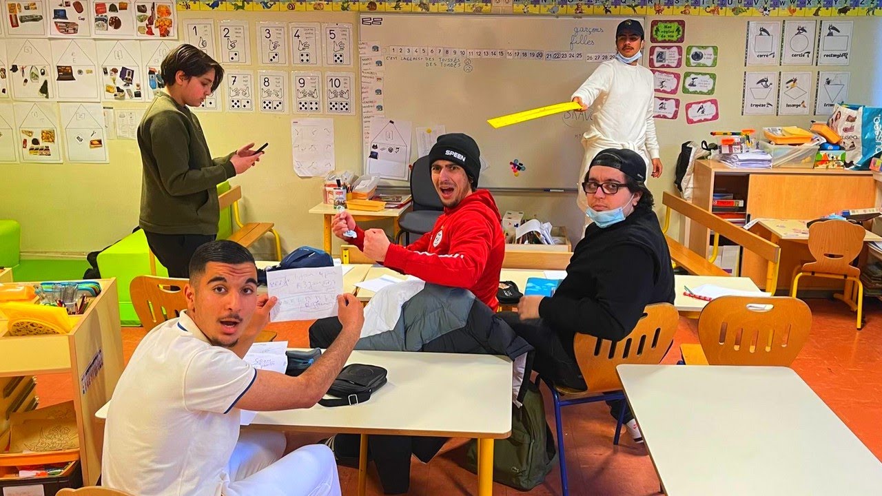 TRICHER EN CONTROLE A L'ÉCOLE ! ( court métrage)