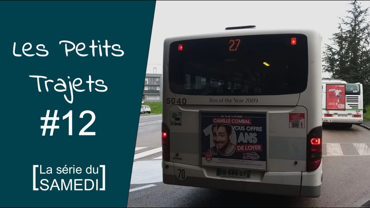 [SÉRIE] Les Petits Trajets #12 - Setra S 415 NF N°5040 - Ligne 27 - Réseau TAN - Nantes