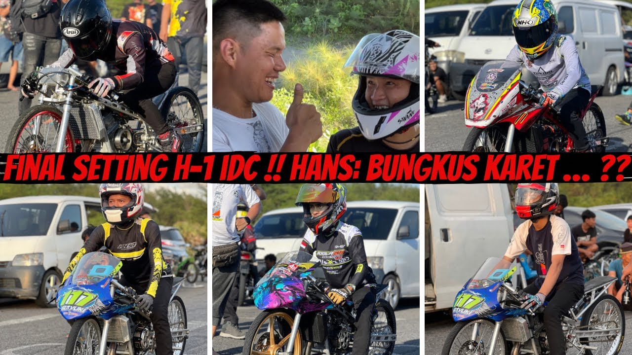 FINAL SETTING TEKNO TUNER H-1 IDC | EBON YAKIN & OPTIMIS TEKNO BISA JUARA DI KELAS & PAKAI MOTOR INI