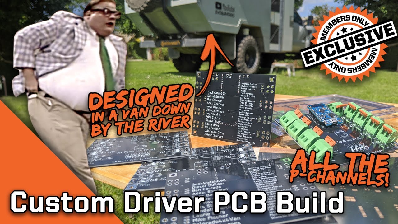 Designing and Building Custom P-Channel Driver PCB's in Mexican Lockdown