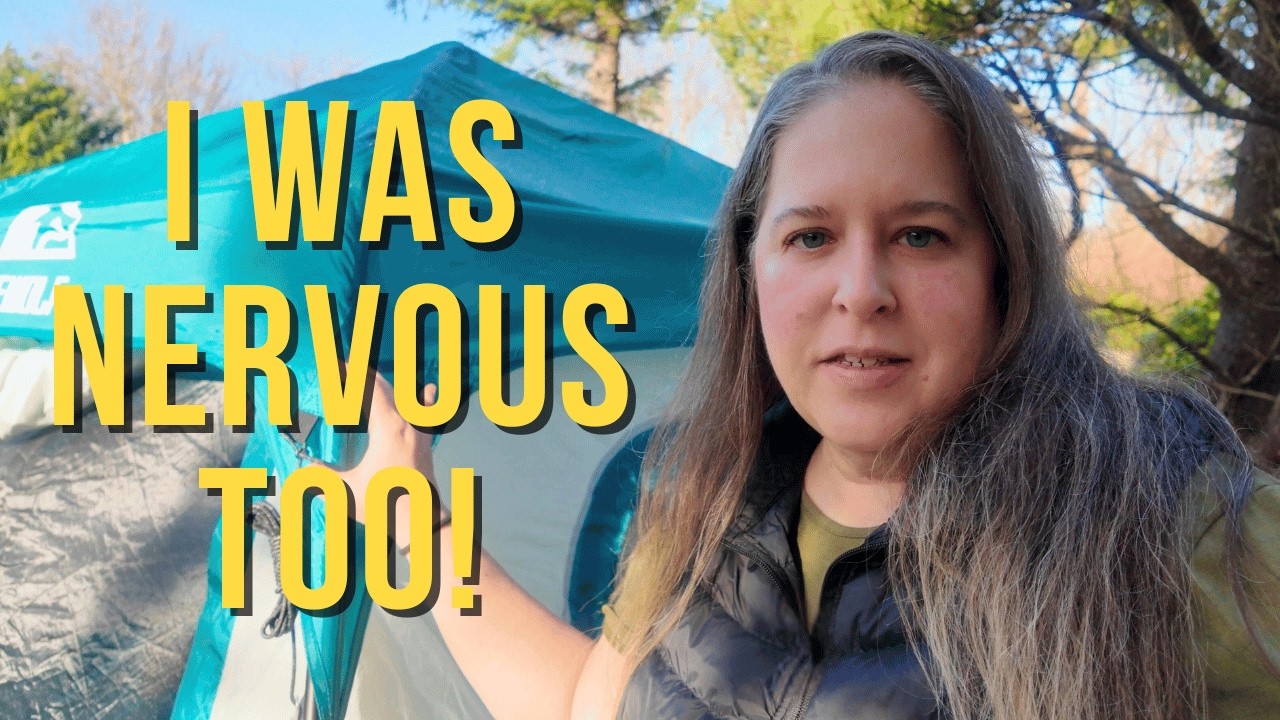 I was scared, too! | My Top Tips for Camping Alone to Feel Brave 💪