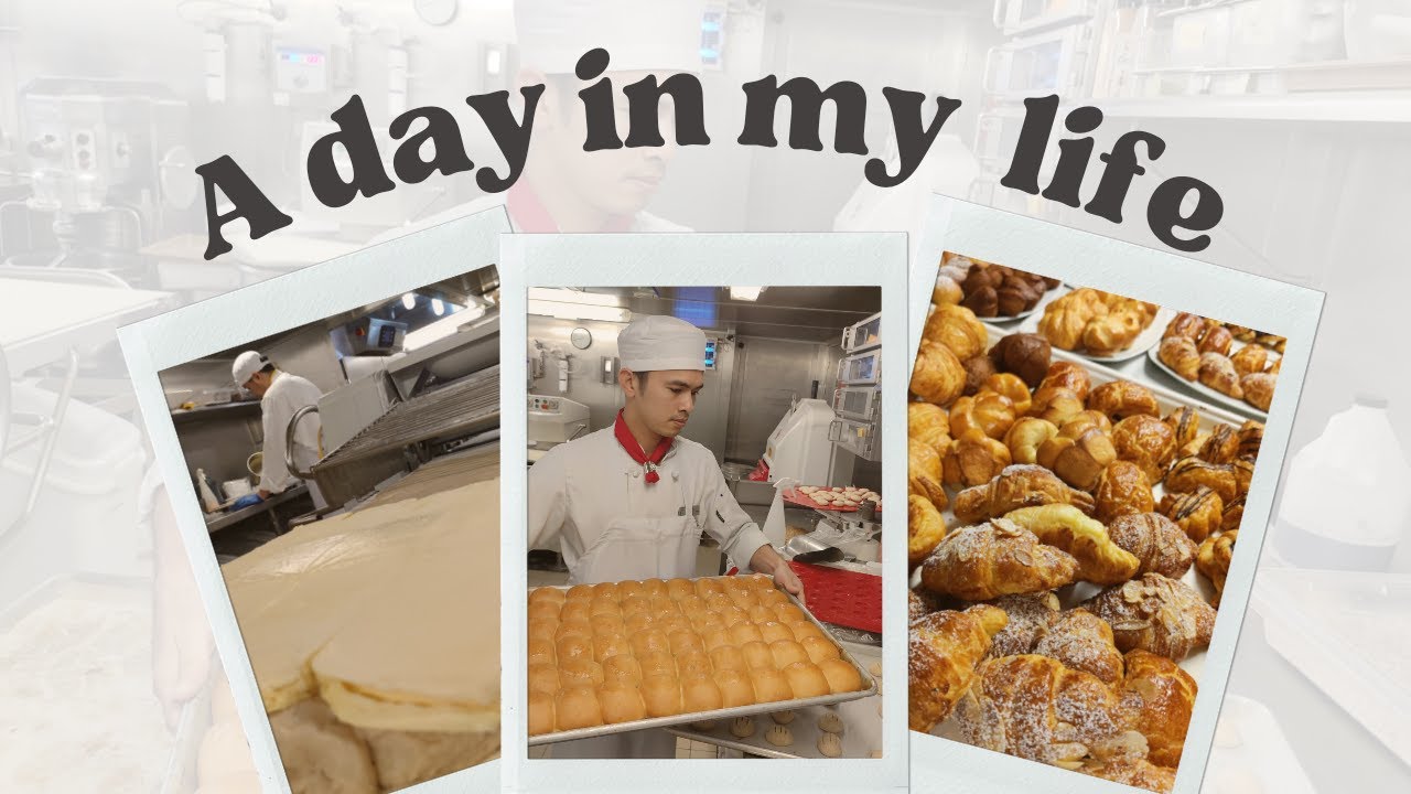 A day in the life of a Cruiseship Baker #fyp  #cruiseship
