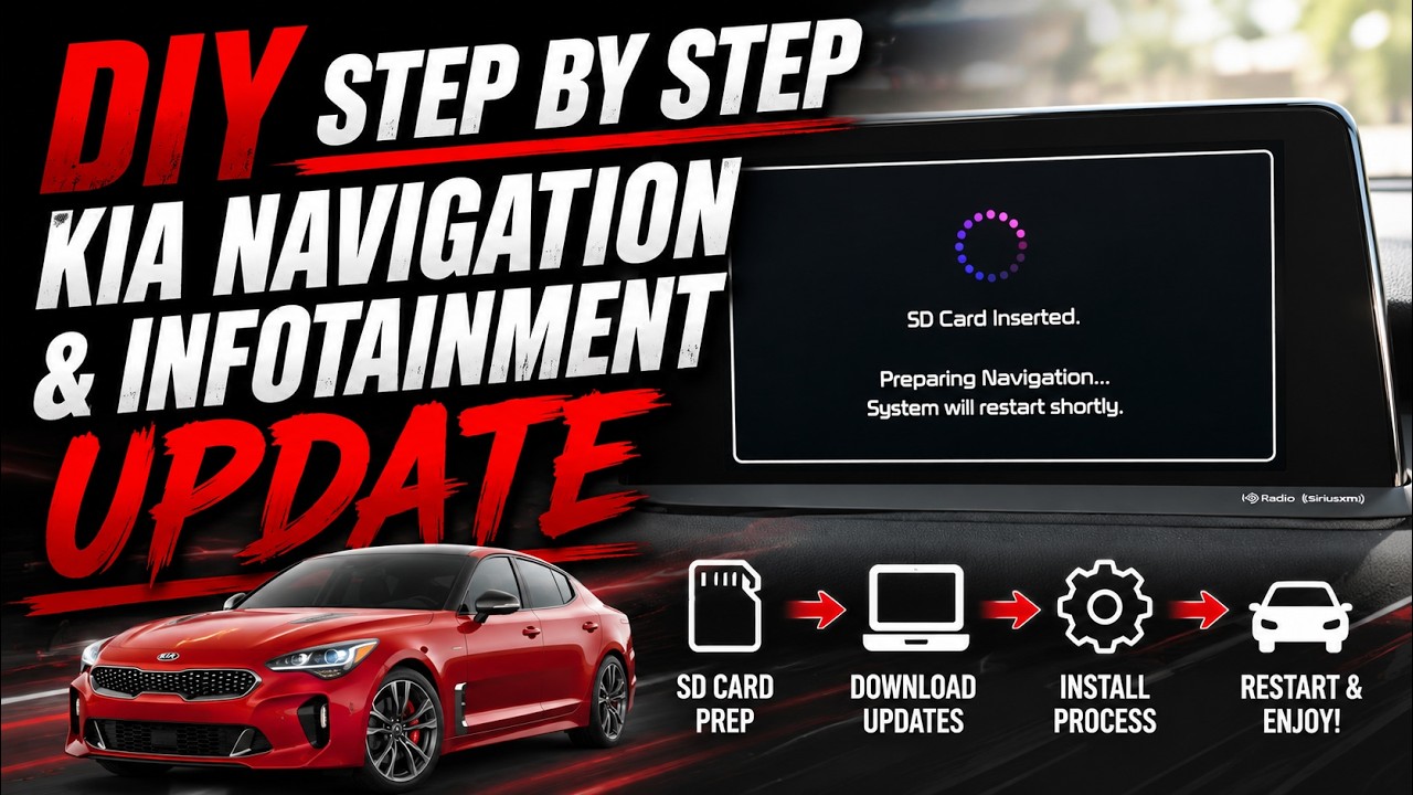 Kia Navigation Update - Step by Step instructions