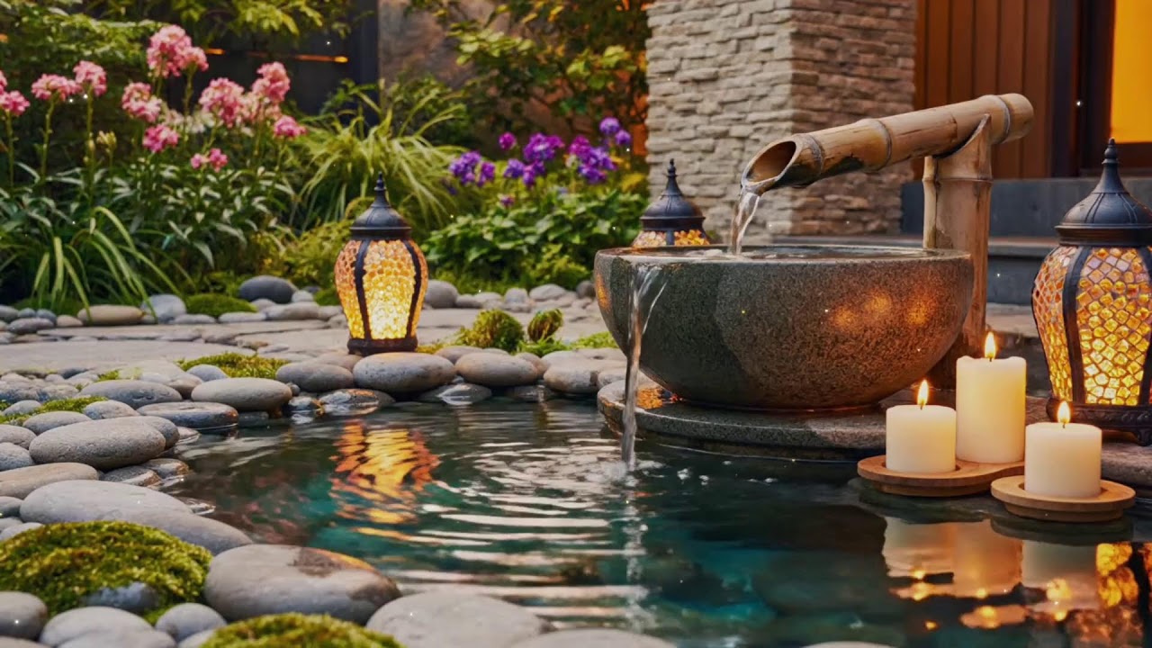 Calm Piano & Water Ambience 🌿 Reduce Anxiety, Restore Balance, Deep Relaxation