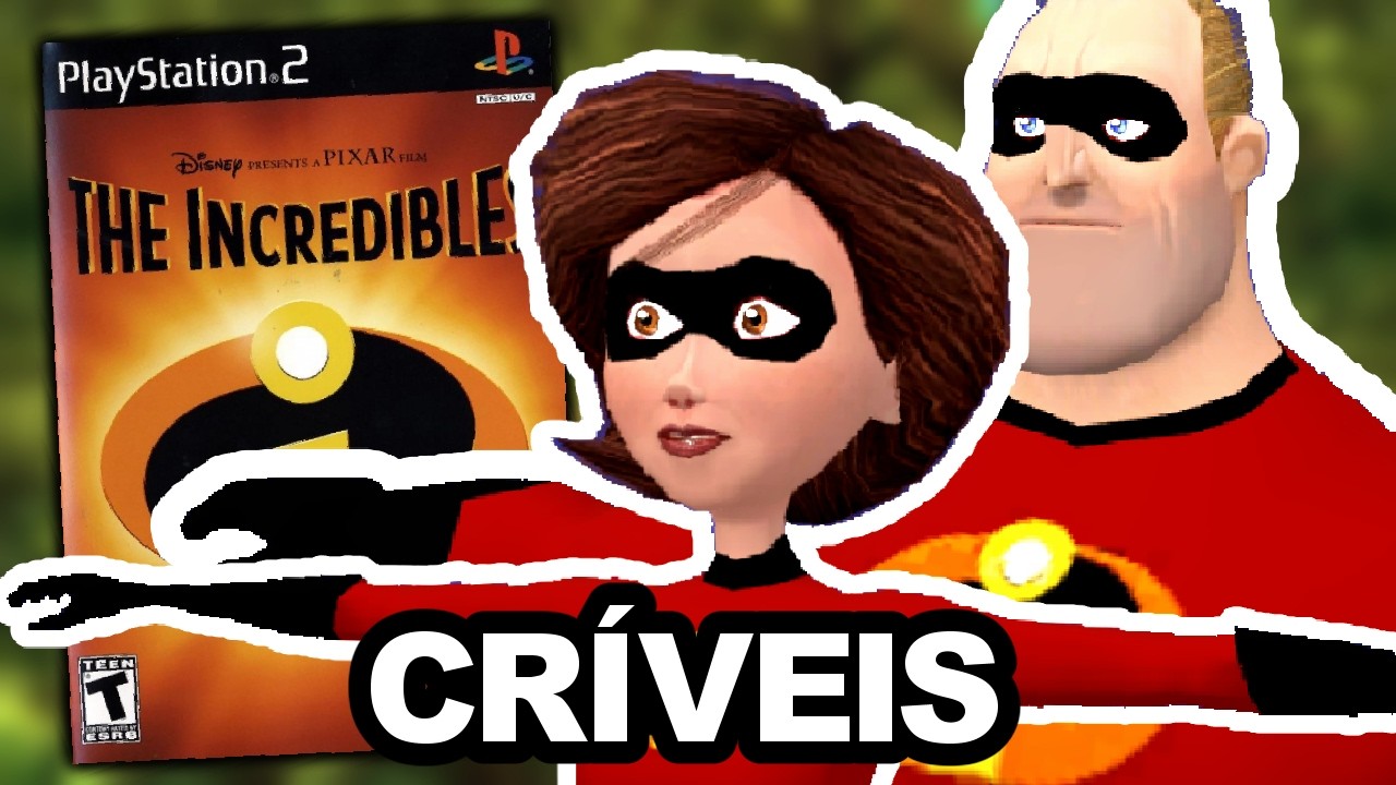 Eu fiz 100% de OS INCRÍVEIS do PS2! Foi bem CRÍVEL