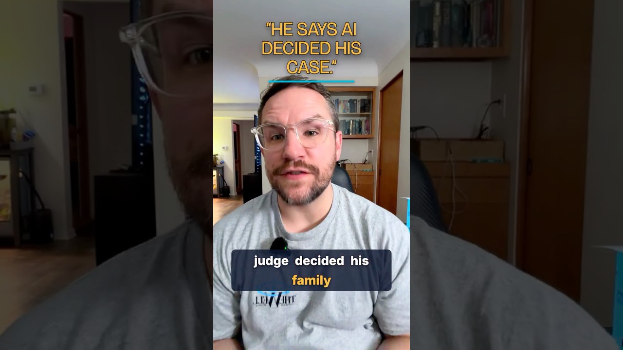 He Says AI Judged His Case. He Can't Sue.