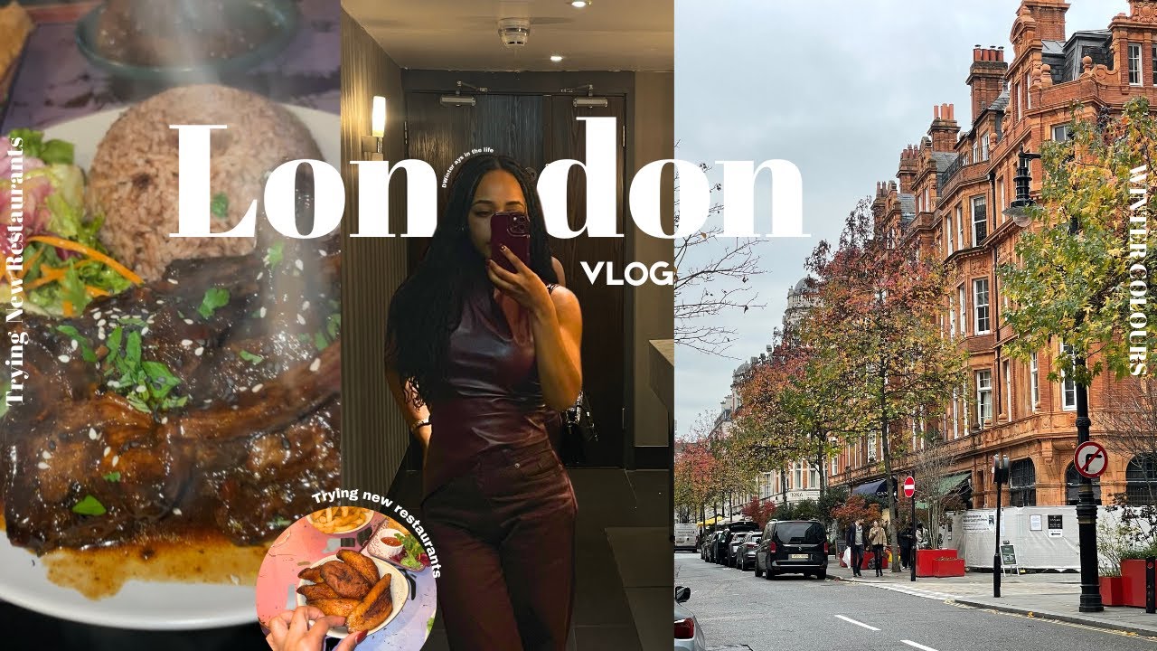 The BEST CARIBBEAN Food in LONDON? new restaurants, winter walks, *realistic* 9-5 routine ❄️ VLOG