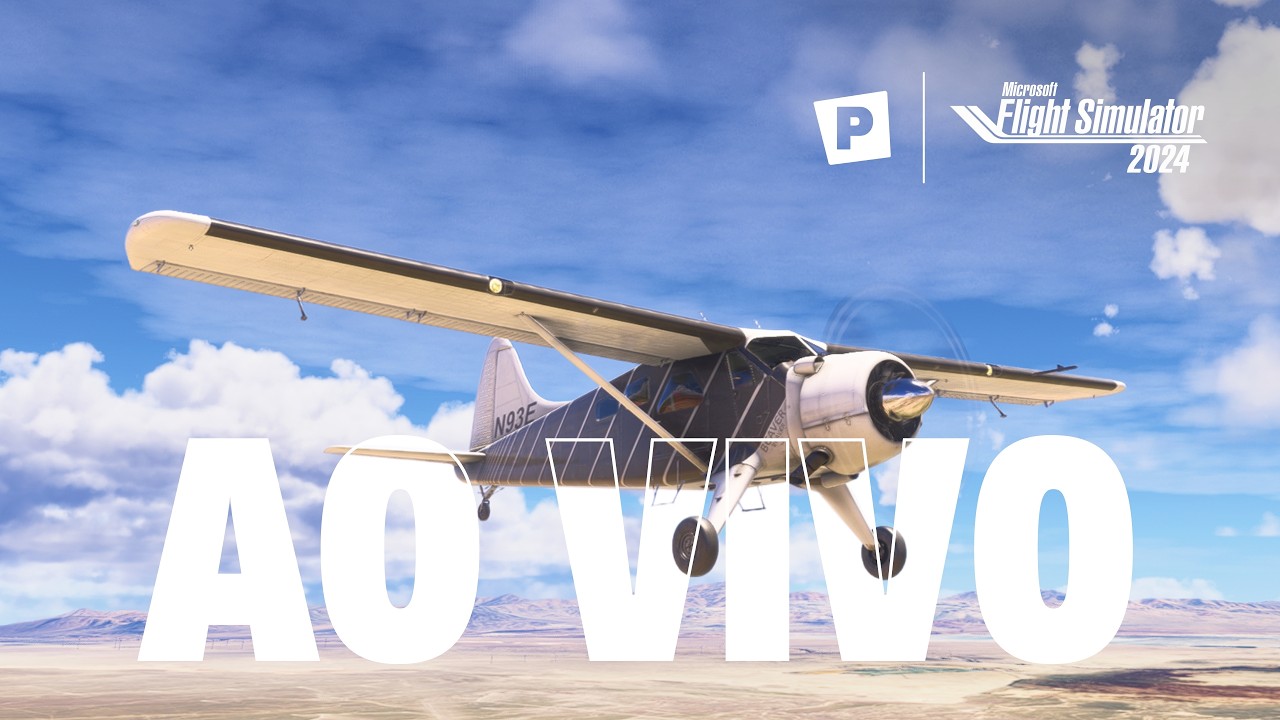 ✈️ CARREIRA DE PILOTO AO VIVO! | MICROSOFT FLIGHT SIMULATOR | RUMO À LINHA AÉREA | PC 🌍🛫