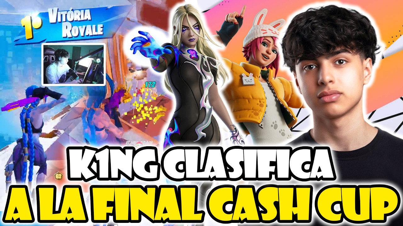 K1NG CLASIFICA A LA ULTIMA FINAL SOLO CASH CUP🔥A NADA DE LA FNCS PLAY-IN