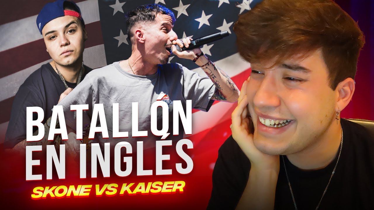 ¡¡¡ME MUERO DE LA RISA!!! LA GENIAL BATALLA EN INGLÉS ENTRE SKONE Y KAISER - IMPOSIBLE NO REÍRSE