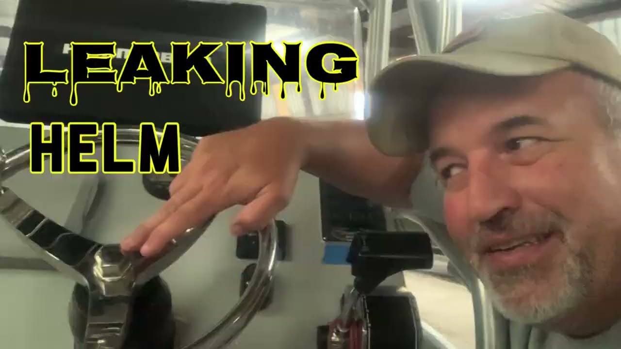 Uflex Steering Helm. Leak Repair?