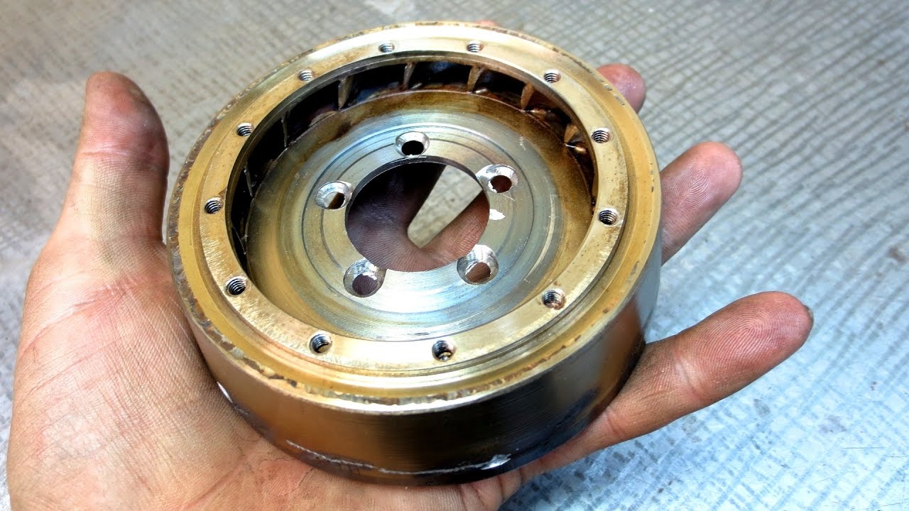 Новый сопловой аппарат для моего ТРД - Turbo jet engine nozzle