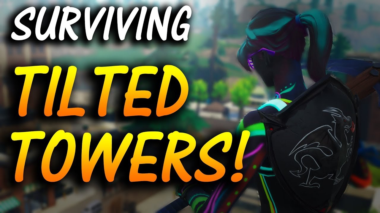 HOW TO SURVIVE TILTED TOWERS - FORTNITE - PS4