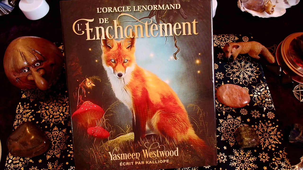 🦊🍄L'Oracle Lenormand de L'Enchantement Version française de Yasmeen Westwood et Kalliope + Tirage🍄🦊