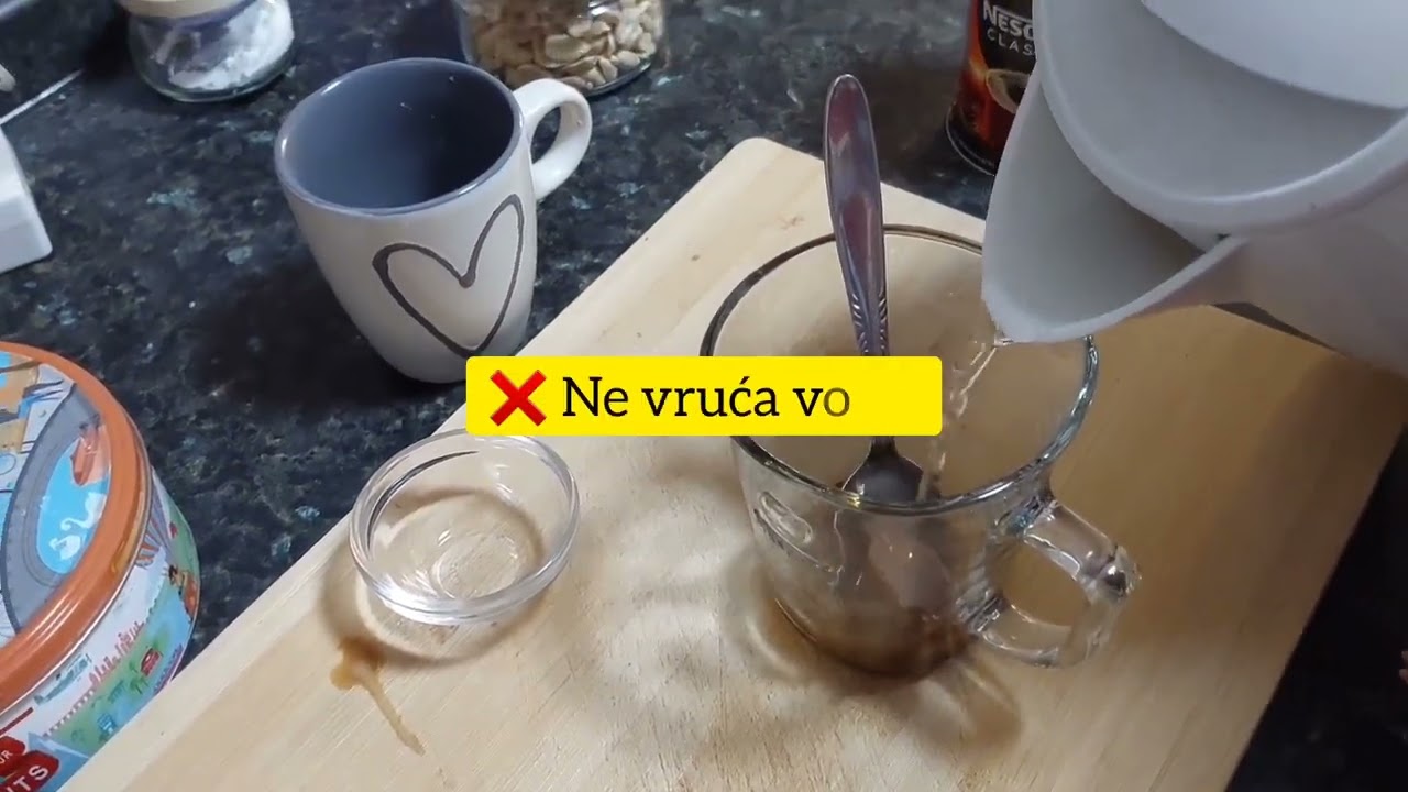 Gre&scaron;ke prilikom pravljenja Nes Kafe