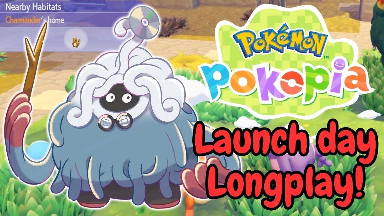 Playing new Pokemon Pokopia game on Nintendo Switch 2 at launch!