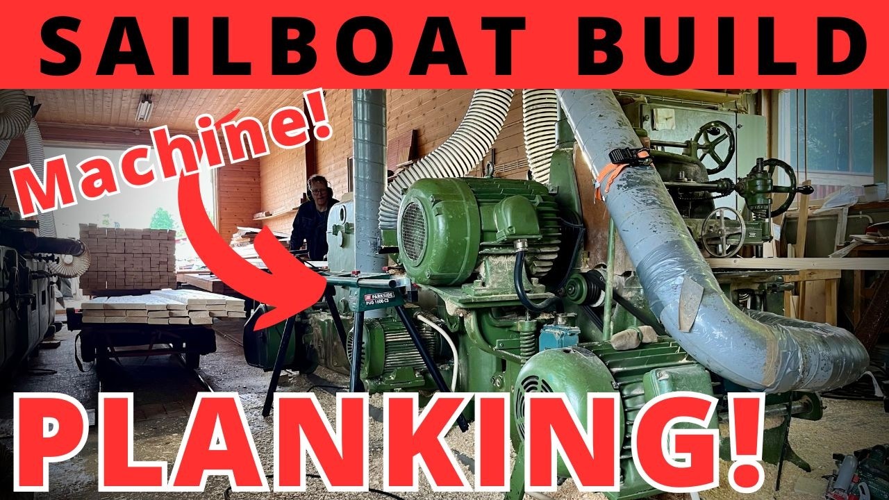 Milling the strip planking! - ep111 Project SeaCamel