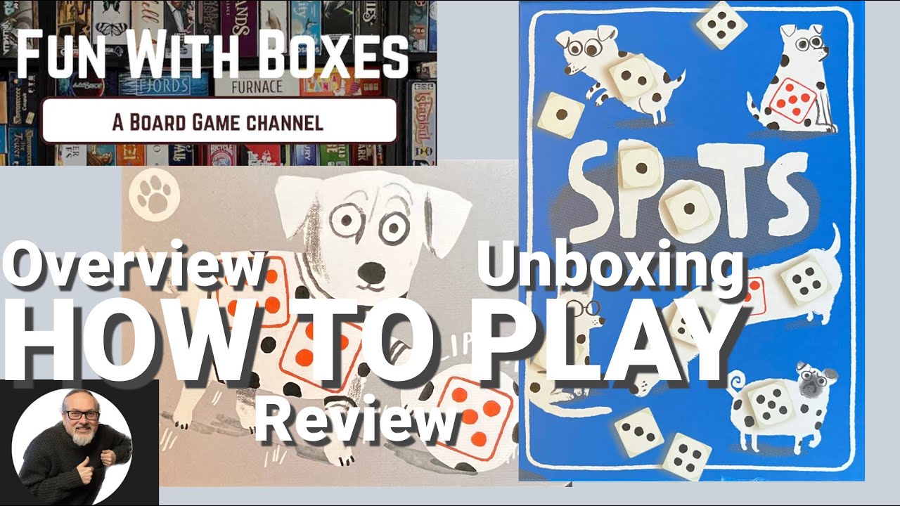 Spots | Настольная игра | Распаковка, обзор, как играть и обзор | CMYK Games