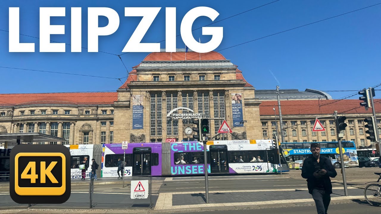 BEST central station in Germany, A short walking in Leipzig