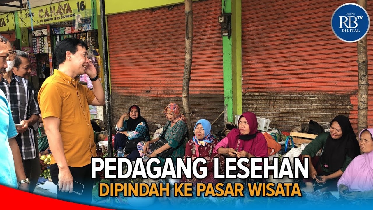 [BERITA RADAR] PEDAGANG LESEHAN DIPINDAH KE PASAR WISATA