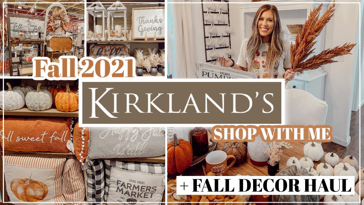 *ULTIMATE* KIRKLANDS FALL SHOP WITH ME + looking through my fall decor 2021!